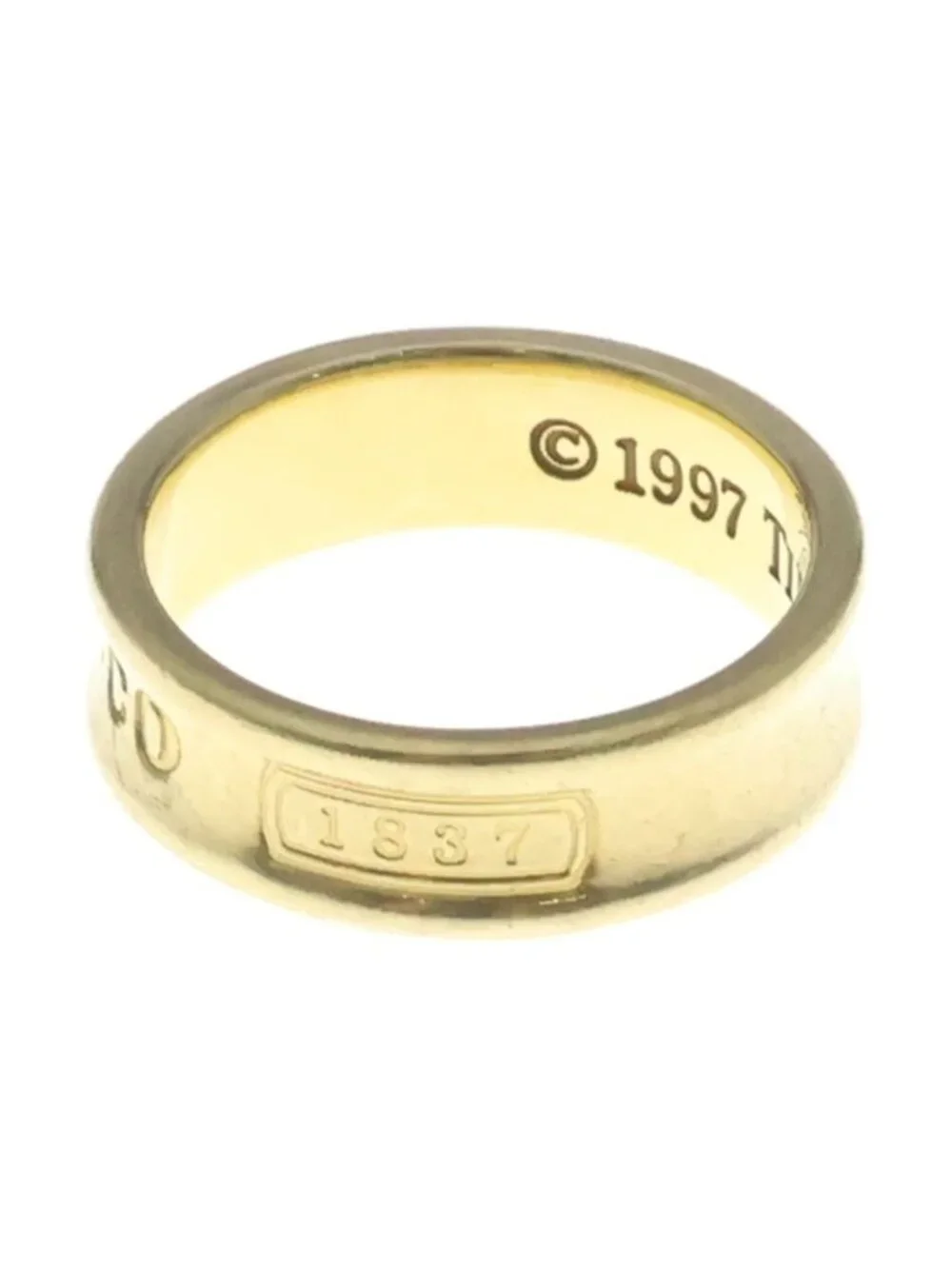 Tiffany & Co 1837 Narrow Ring Gold